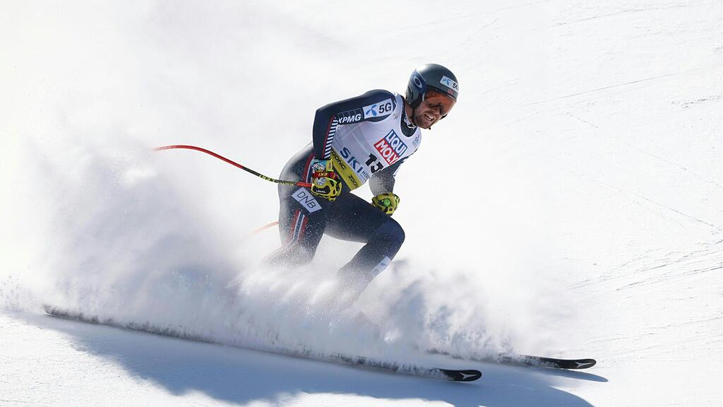 Abfahrt Ski-WM Courchevel