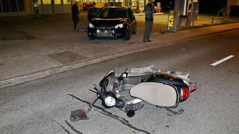 Bilder vom Unfallort