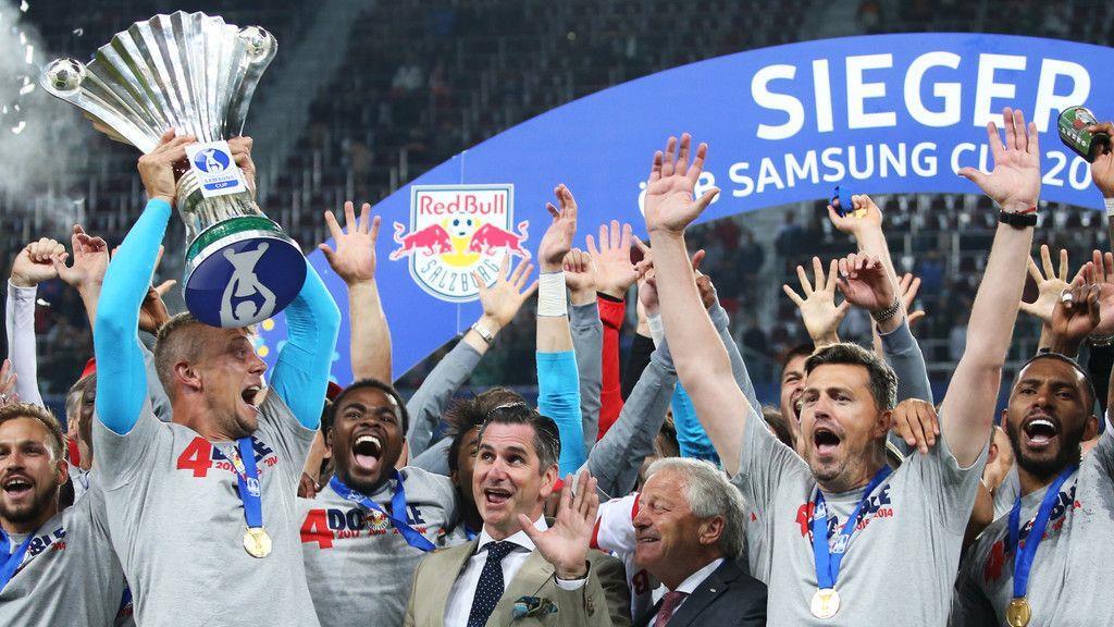 Red Bull Salzburg feiert historisches Quadruple-Double
