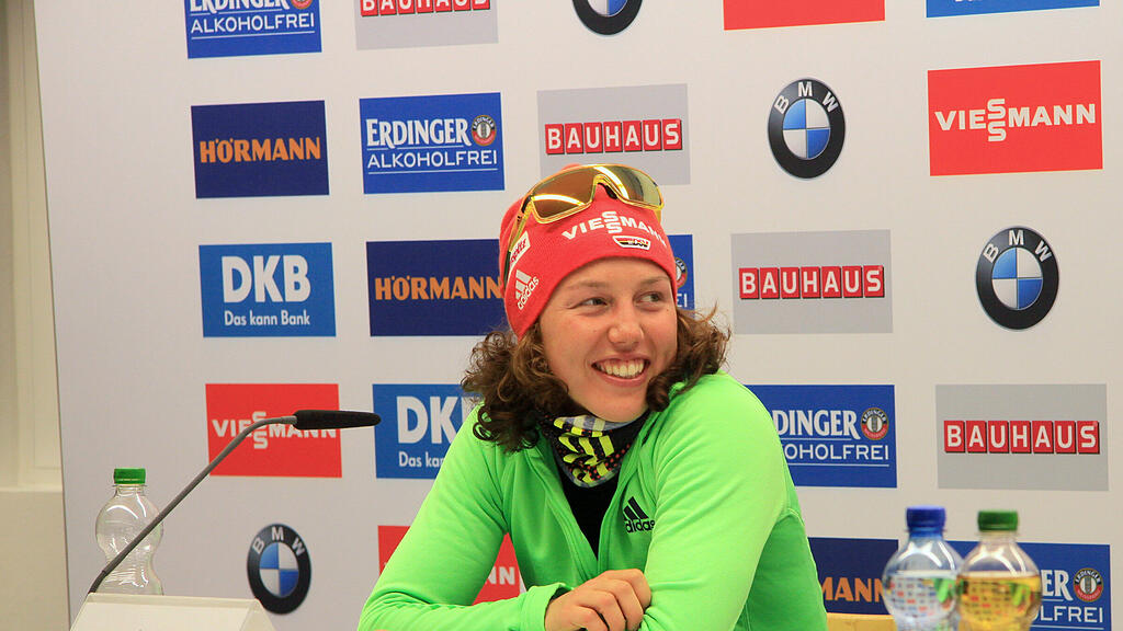 Dahlmeier bei Biathlon-WM 2017 in Hochfilzen