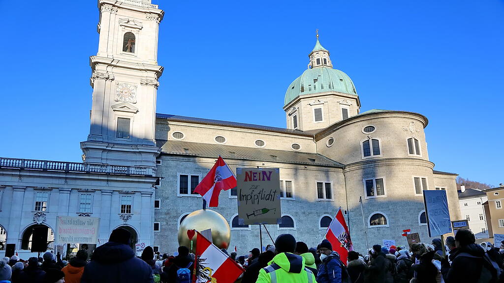 MFG-Kundgebung in Salzburg