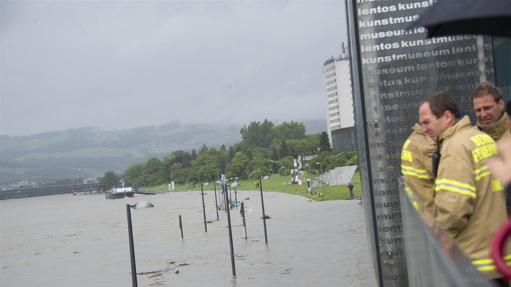 Hochwasser in Linz