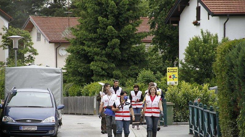 Team Österreich im Einsatz