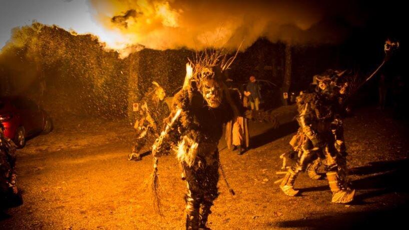 Gruseliger Krampuslauf in Oberalm.