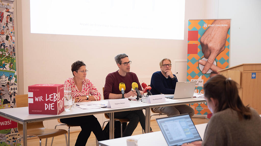 Pressekonferenz zu Wohnbedarf in Salzburg
