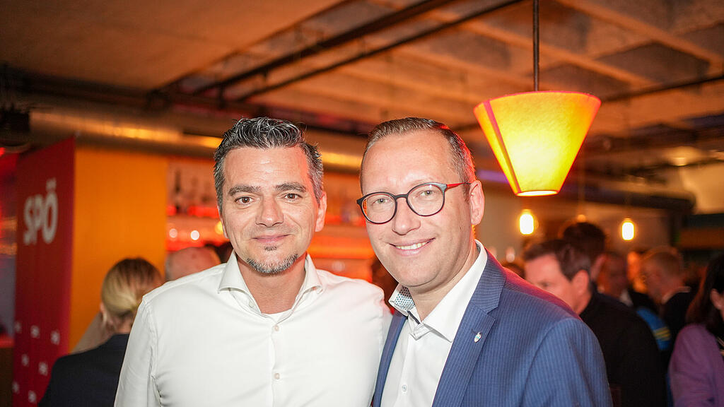 Die Wahlparty der SP\u00d6 in Salzburg