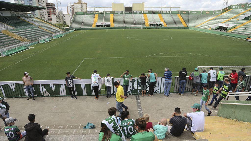 Chapecoense-Fans trauern