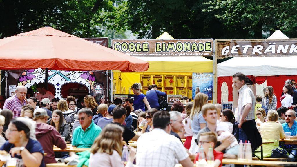 Street Food Festival im Volksgarten