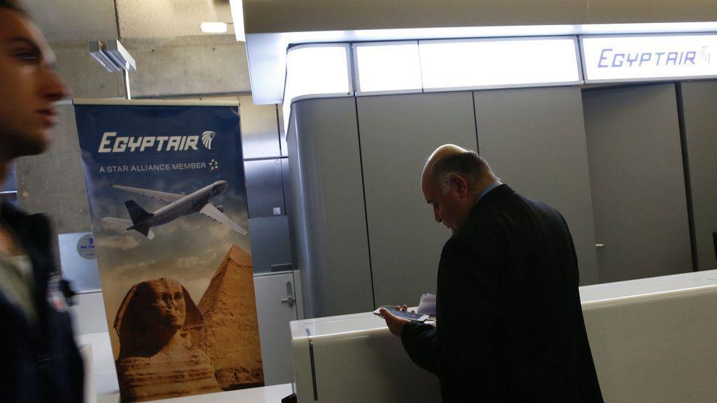 Egypt-Air-Maschine abgestüzt