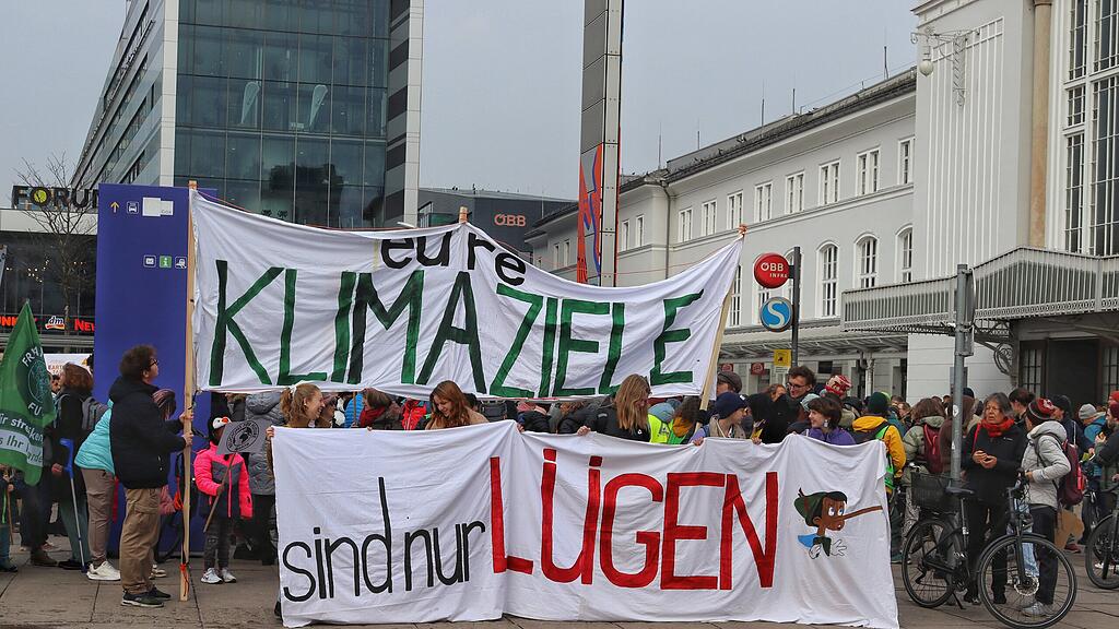 Klimastreik in Salzburg
