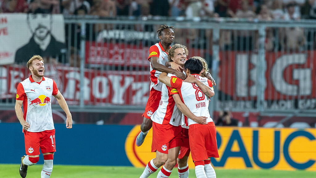 Red Bull Salzburg gegen Brann Bergen