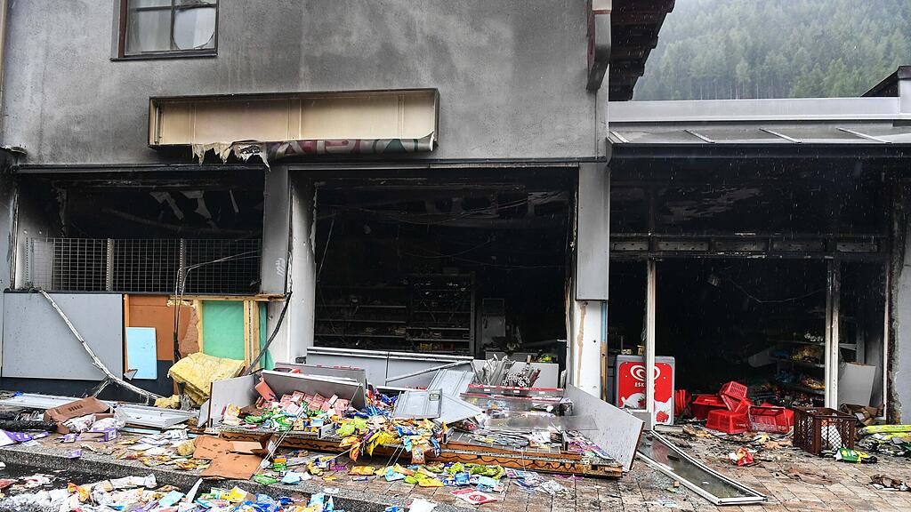 Tirol, Supermarkt, Explosion