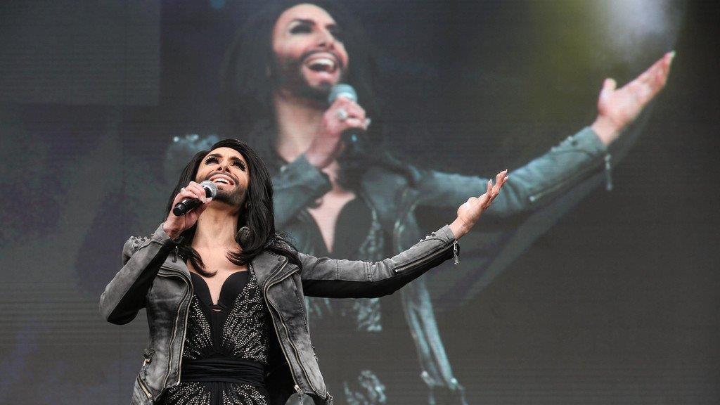 Conchita Wurst in Kopenhagen