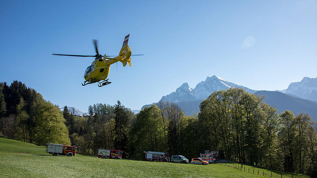 Autoabsturz Berchtesgaden