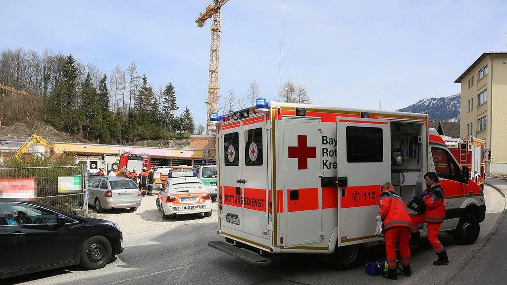 Tödlicher Unfall auf Baustelle in Bad Reichenhall
