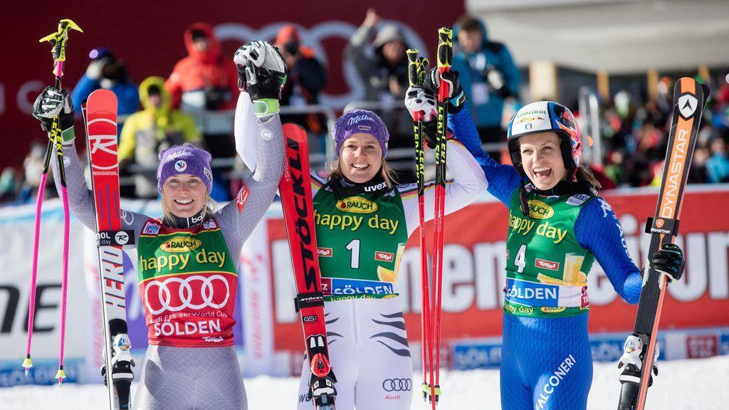 RTL Sölden Damen zweiter Lauf