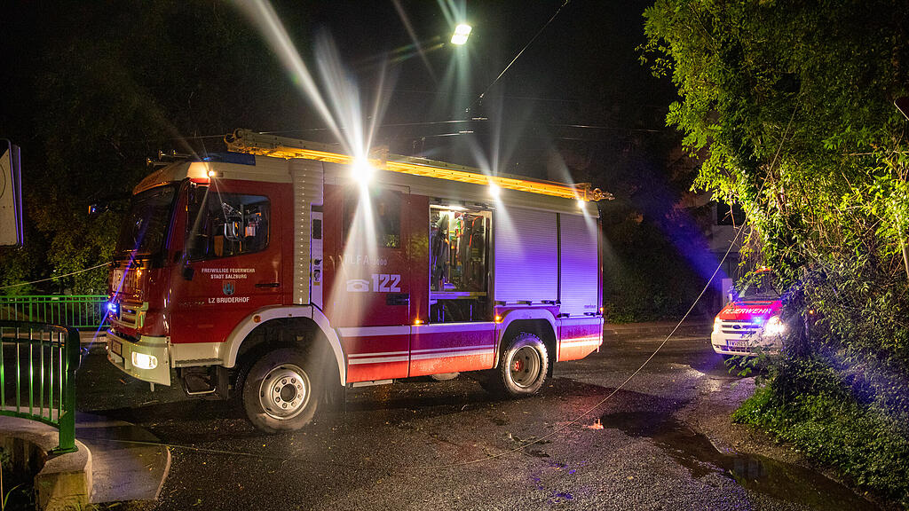 Unwetter Stadt Salzburg