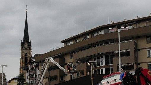 Brandübung in betreutem Wohnheim