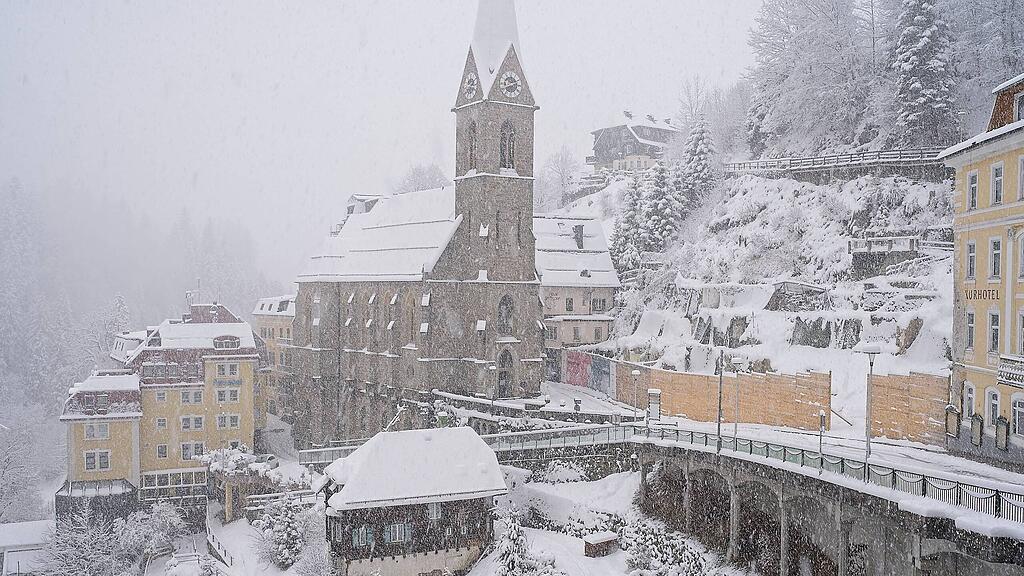Wintereinbruch Bad Gastein