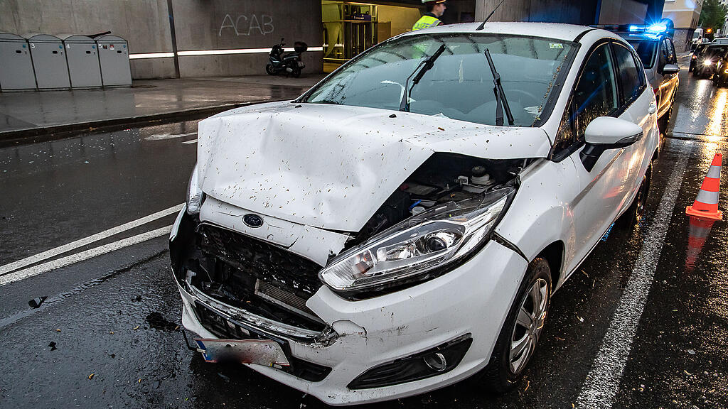 Unfall Rudolf-Biebl-Straße
