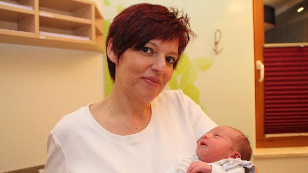 Salzburgs Neujahrsbaby Philipp