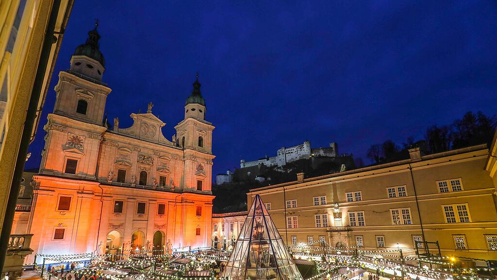 Der "Salzburger Chritskindlmarkt" ist der bekannteste Adventmarkt im Bundesland.