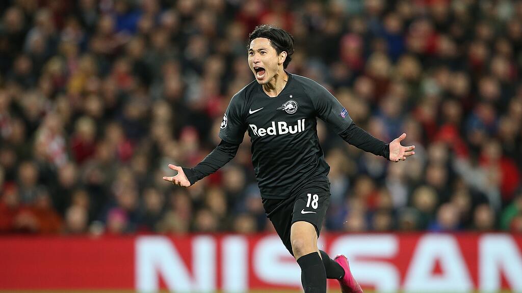Takumi Minamino, Red Bull Salzburg