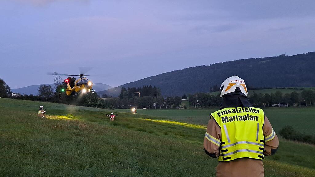 unfall mariapfarr
