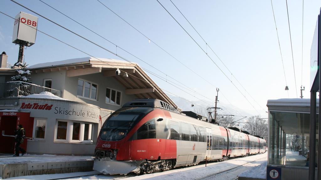 Mit dem Zug nach Kitzbühl