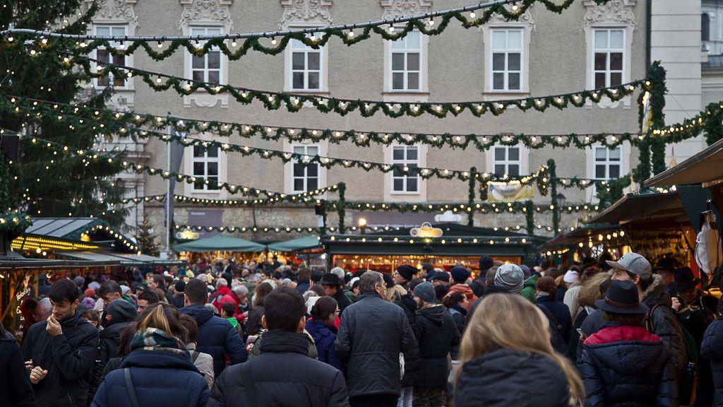 Ansturm auf Christkindlmarkt