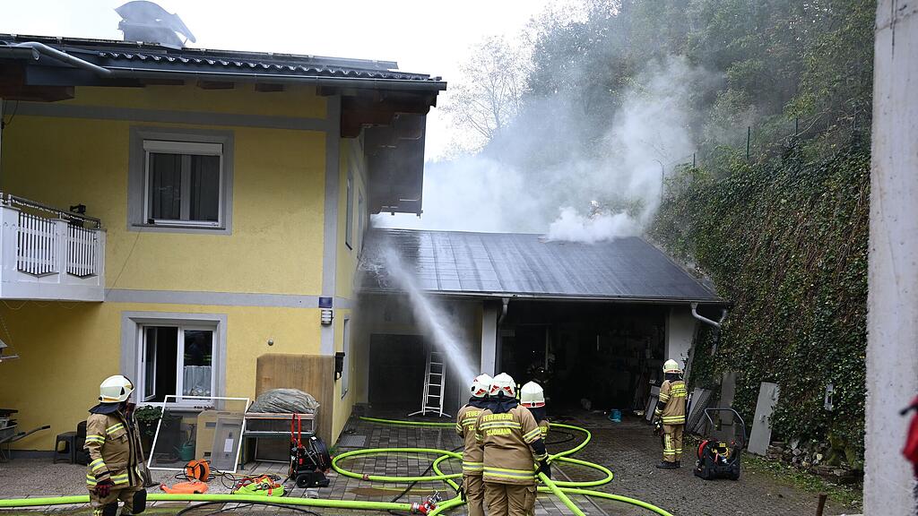 Garagenbrand St. Johann