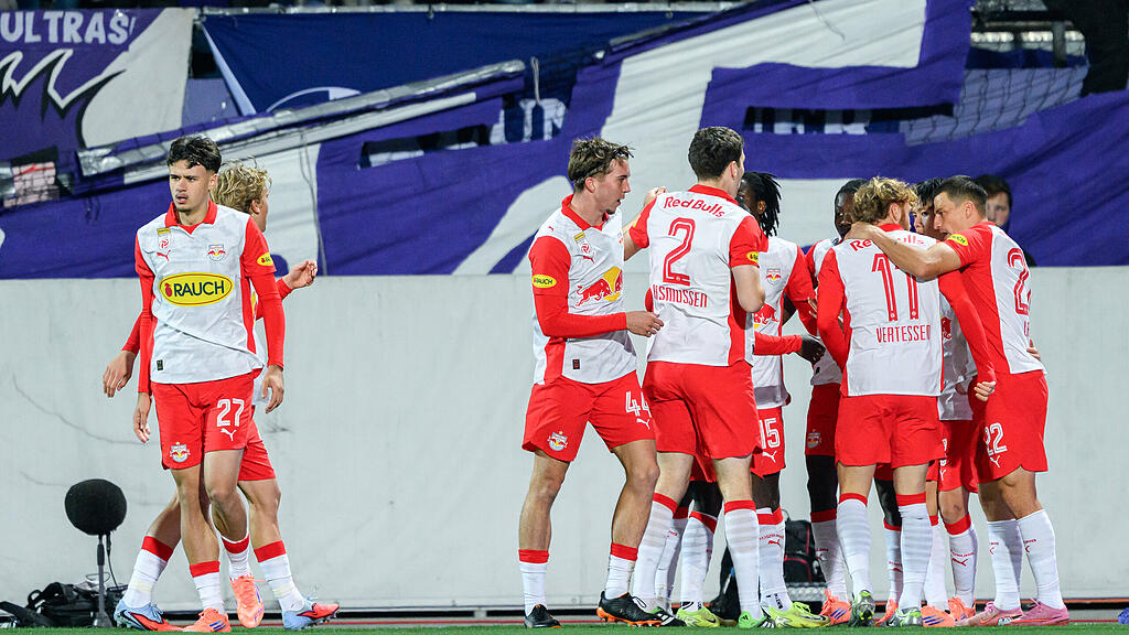 Bundesliga: Austria Wien gegen Red Bull Salzburg