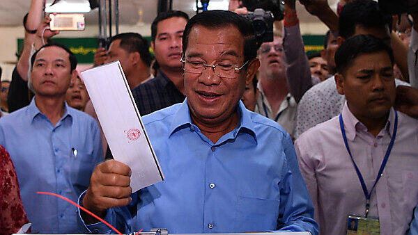 Hun Sen ist seit 1985 an der Macht