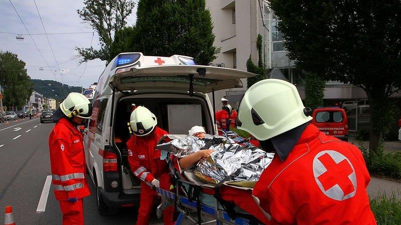 Großeinsatz bei Wüstenrot, II