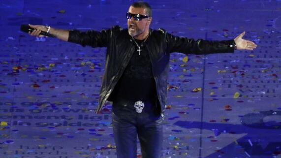 George Michael kommt am Samstag in Wien an.