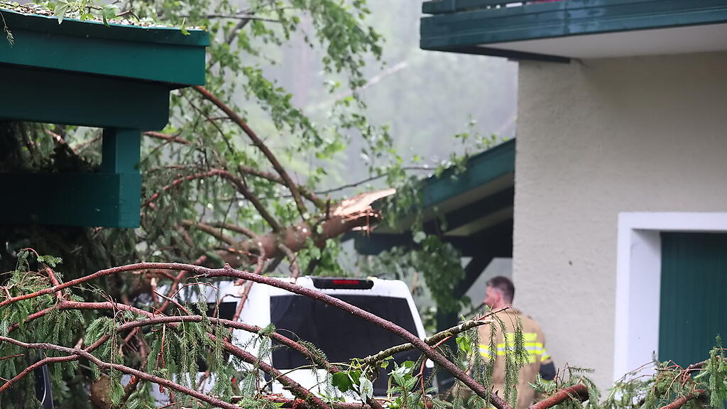 Unwetter Hallwang