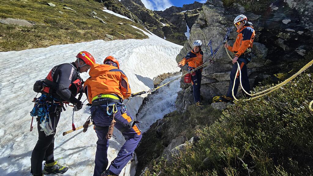 Suchaktion nach Bergsteiger in Sportgastein