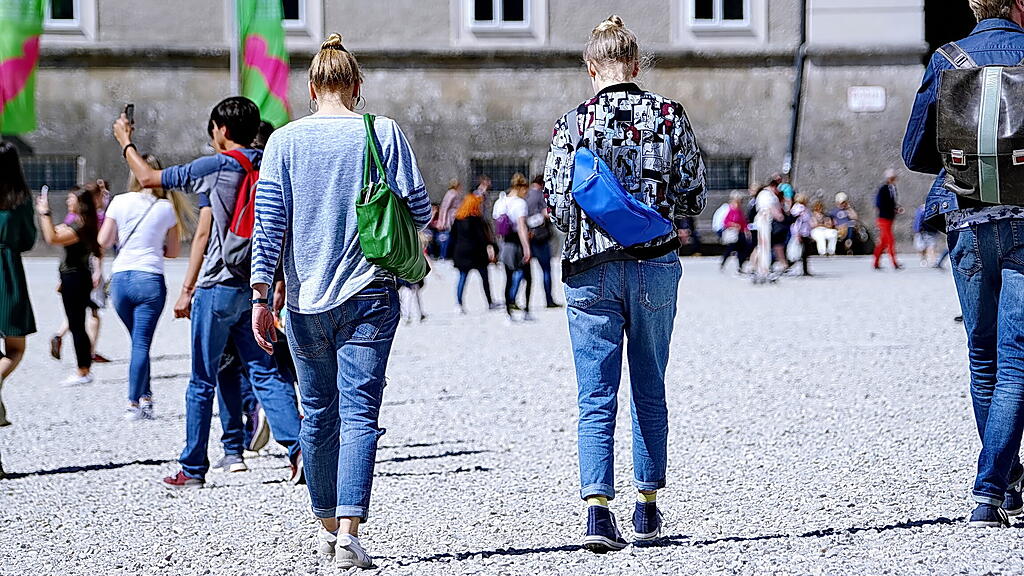 Schotter, Residenzplatz, Stadt Salzburg,