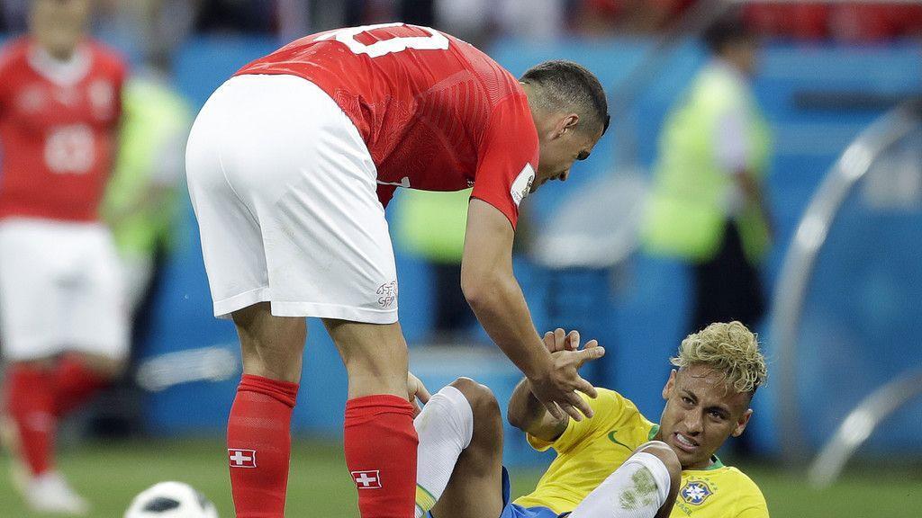 Fußball-WM: Brasilien - Schweiz 1:1