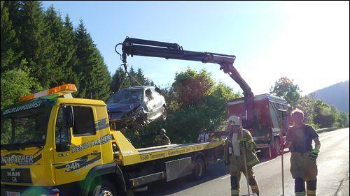 Unfall auf B95
