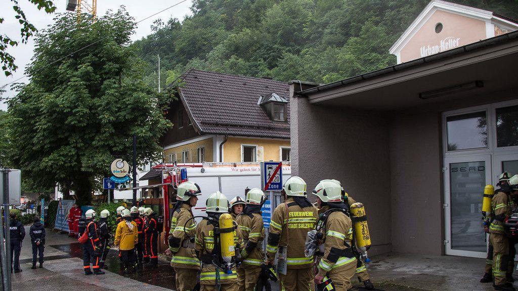 Brand im Urbankeller