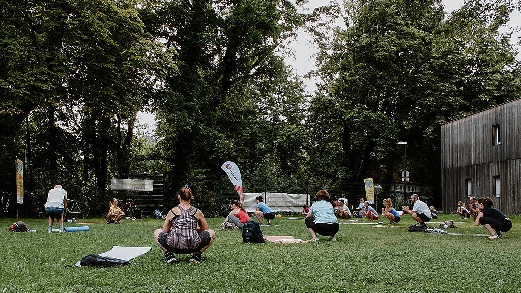 Bewegt im Park, Inklusives Training, Sportunion