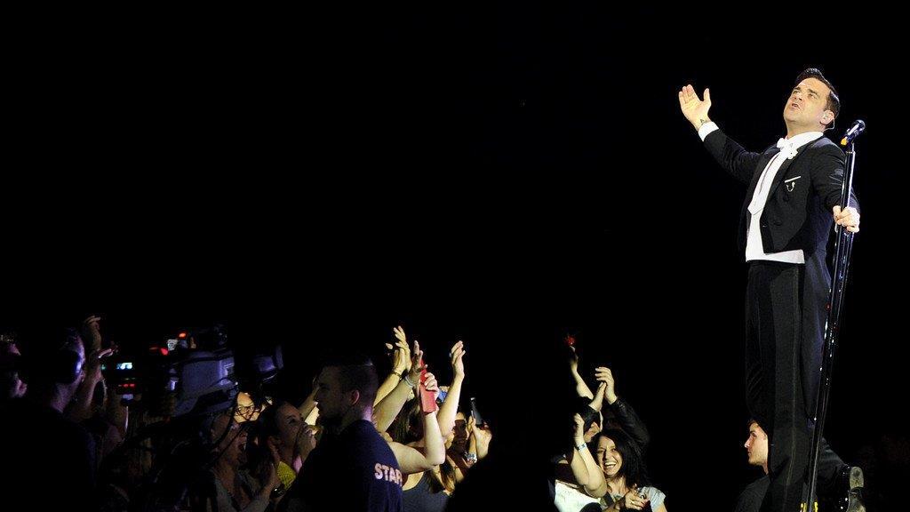 Robbie Williams live in der Wiener Stadthalle