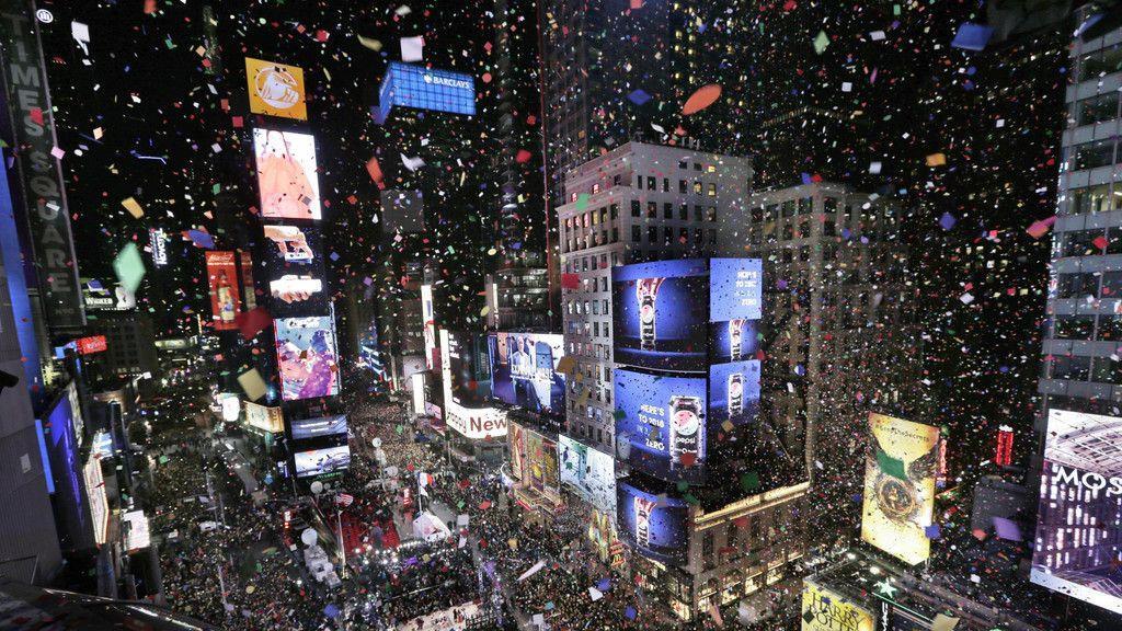 Silvester 2017 in New York