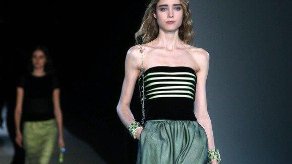 Mailänder Modewoche: Giorgio Armani