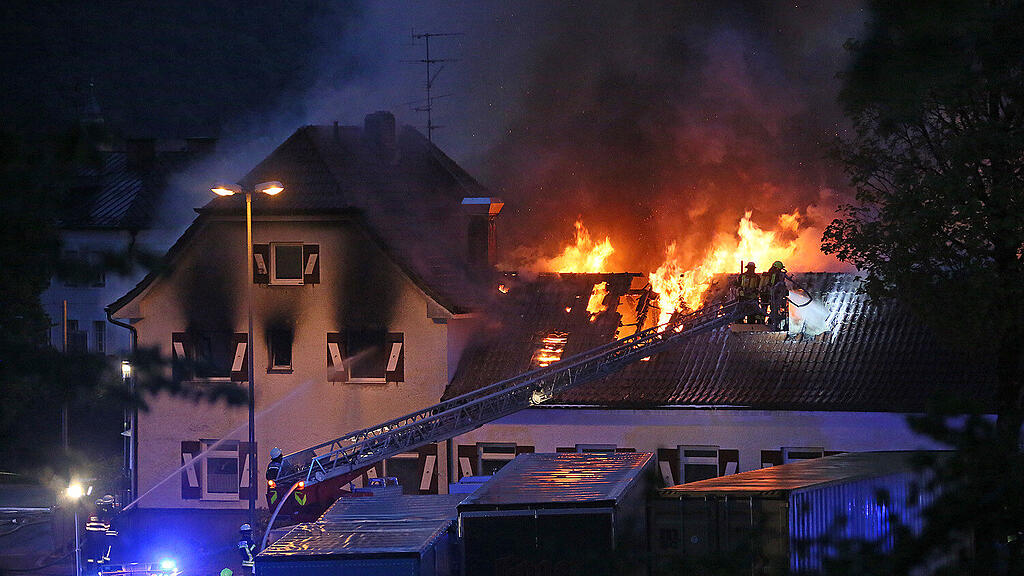 Gaststätte, Brand, Bad Reichenhall