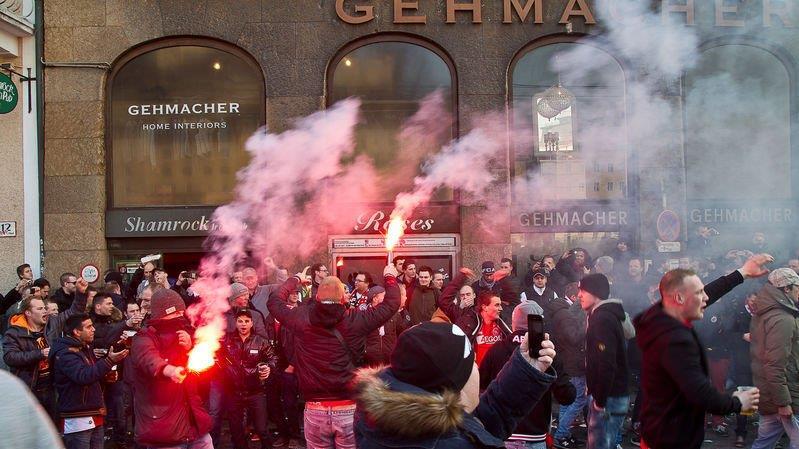 Ajax-Fans in Salzburg, II