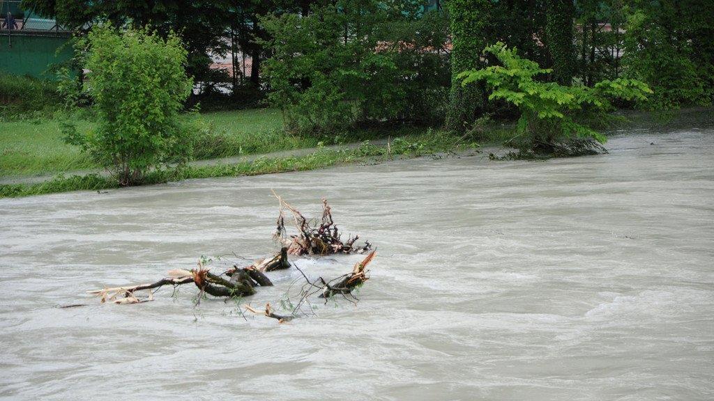 Hochwasser in Ebensee, II