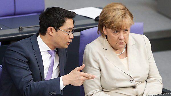 Merkel und Rösler bilden seit 2009 eine Koalition