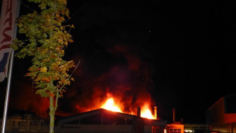 Bilder der Löscharbeiten